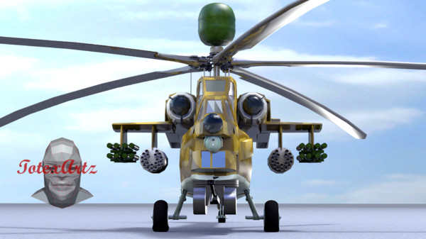maya mi 28 soviet helicopter - Mil 28 soviet helicopter by TotexArtz